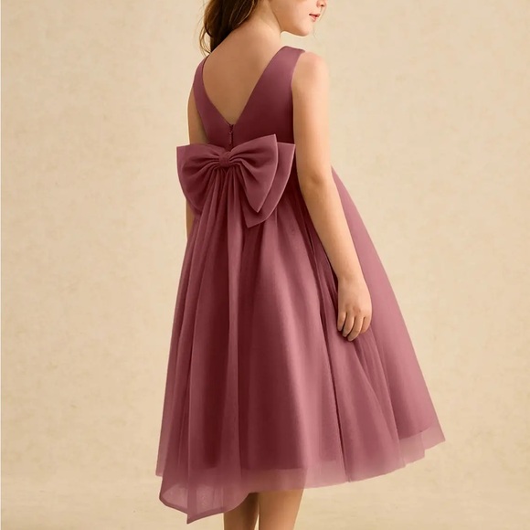 Azazie Winnie dress in amethyst